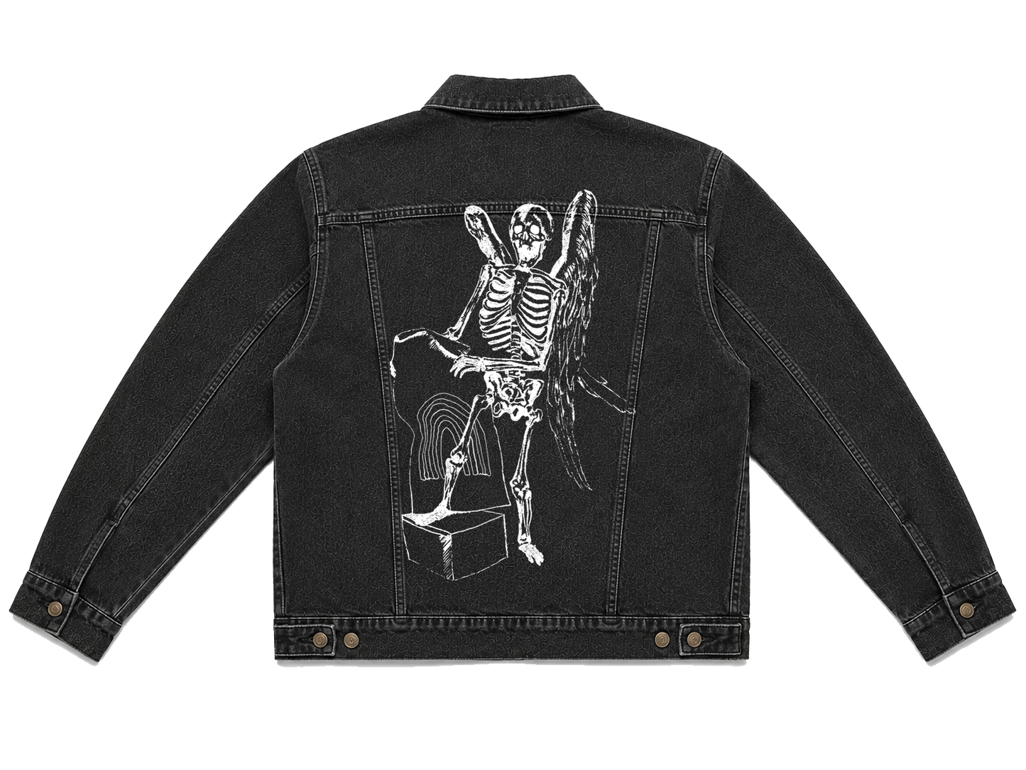 REAPER Black Denim Jacket