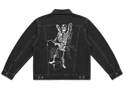 REAPER Black Denim Jacket