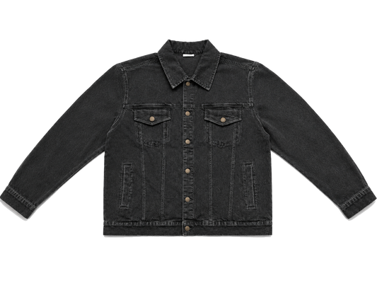REAPER Black Denim Jacket