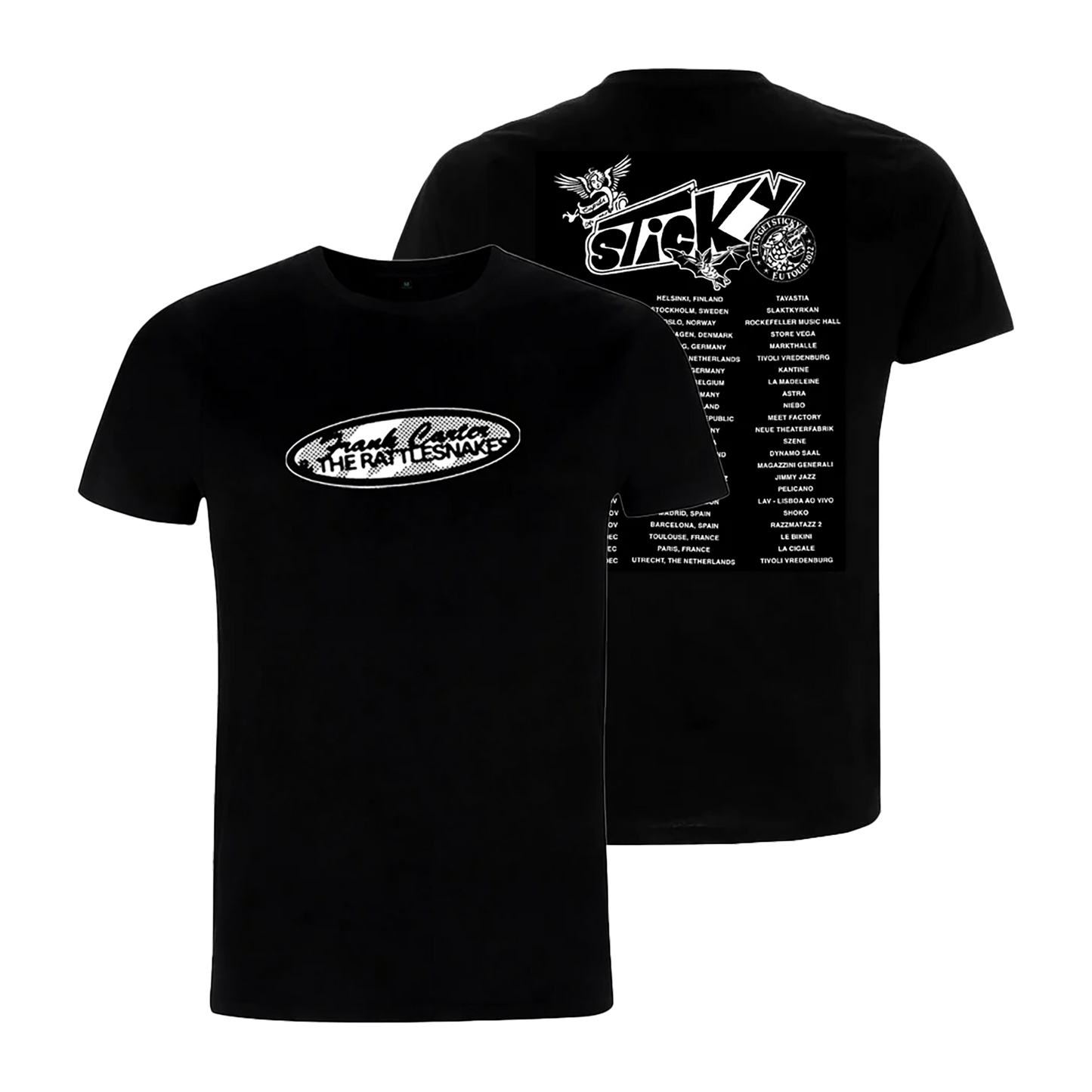 Sticky 2022 Tour Black T-Shirt