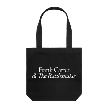 Spiked Rainbow Black Tote Bag