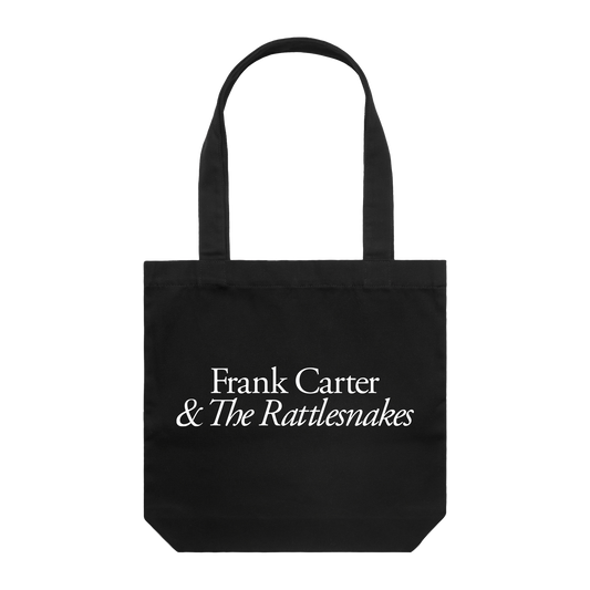Spiked Rainbow Black Tote Bag