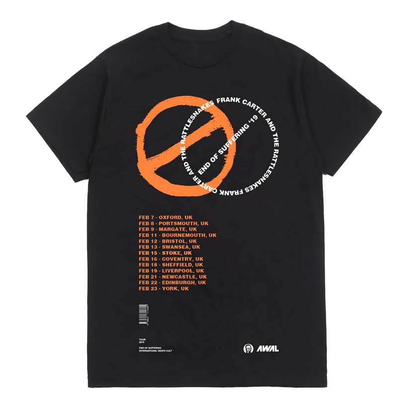 End of Suffering UK Tour '19 Tee